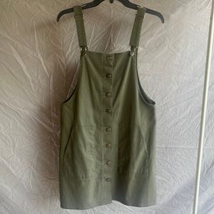 Cute green overall skirt